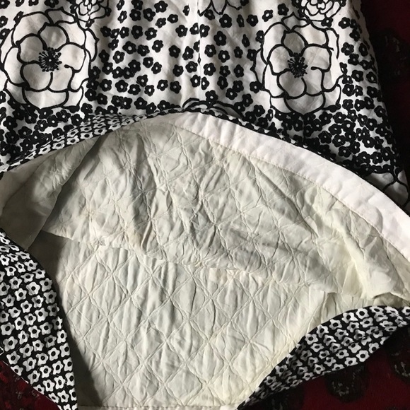 Vintage Quilted Floral Embroidered Maxi Skirt - Picture 5 of 5